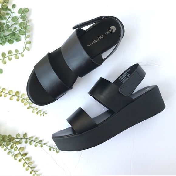 big buddha platform sandals